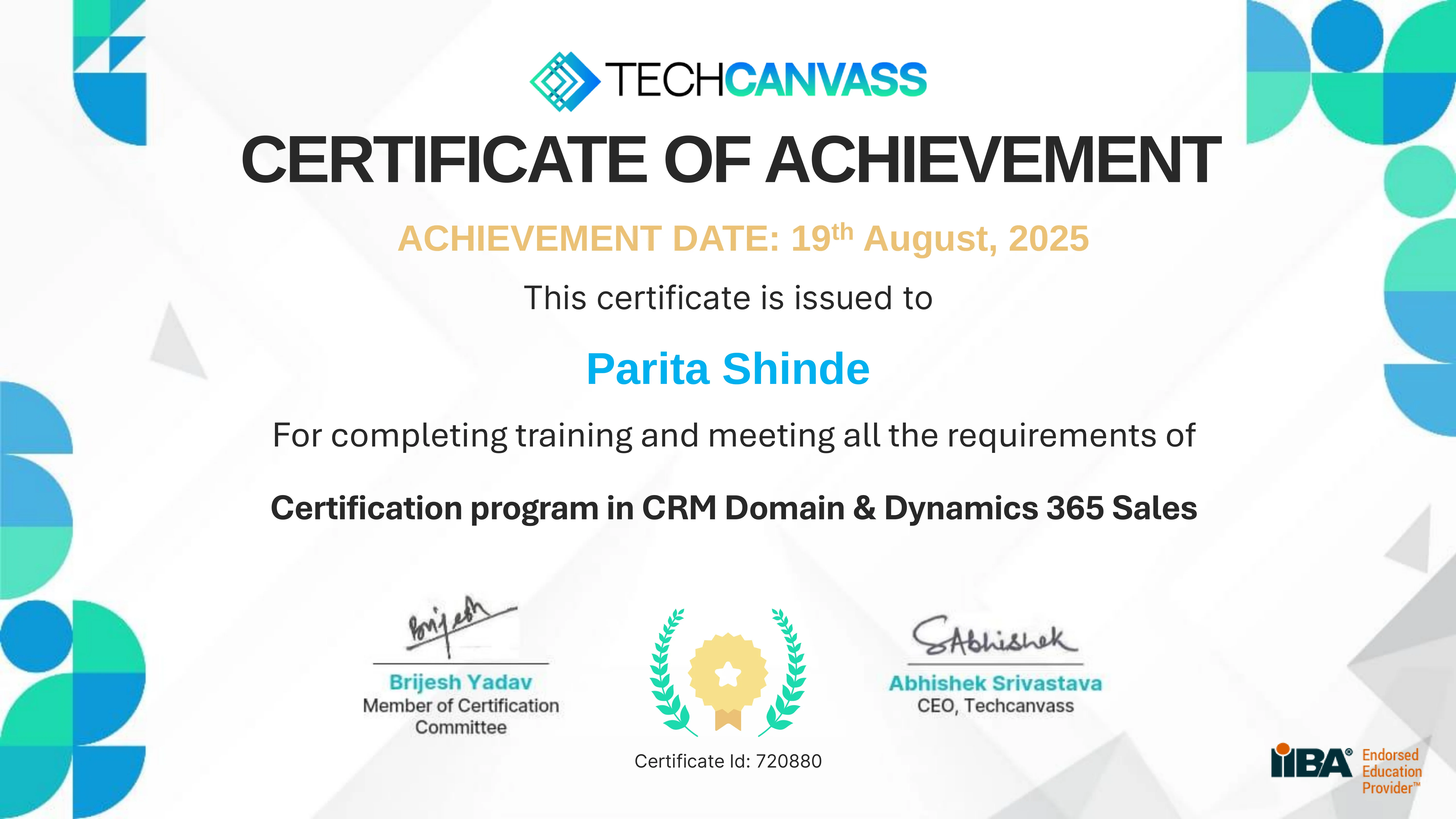 CRM & Dynamic 365 Training